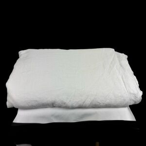 Pure Luxury Linen 100% Linen Duvet Cover White Size King